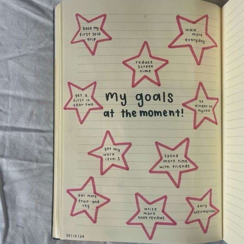 My goals at the moment