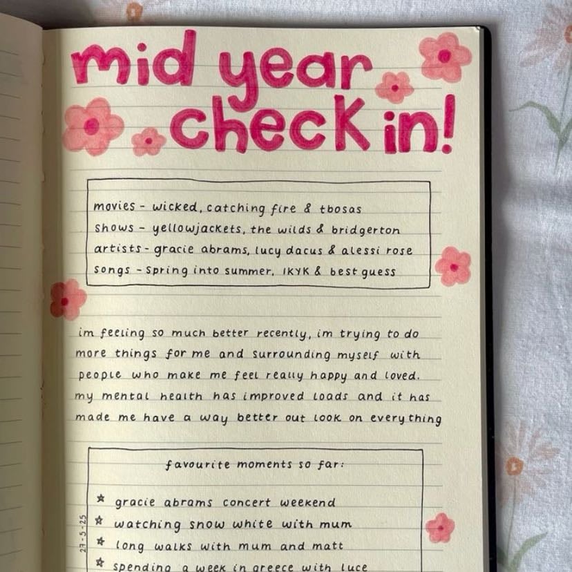 Mid-year check-in