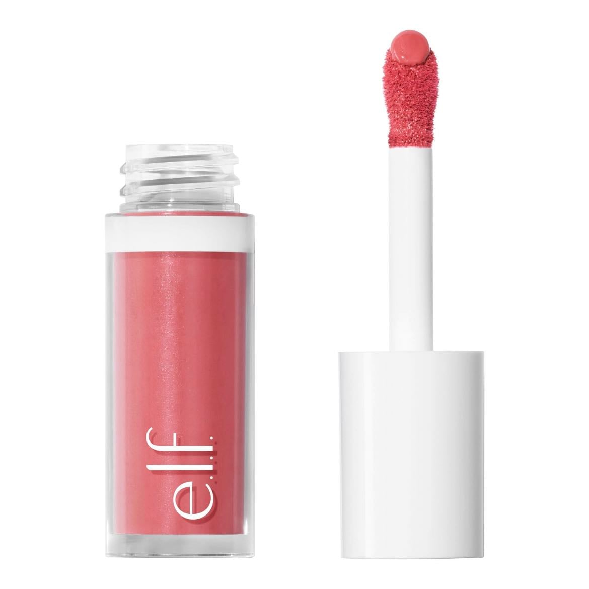 Rubor líquido e.l.f. Camo Liquid Blush Cheeky Lychee - Neutral Pink