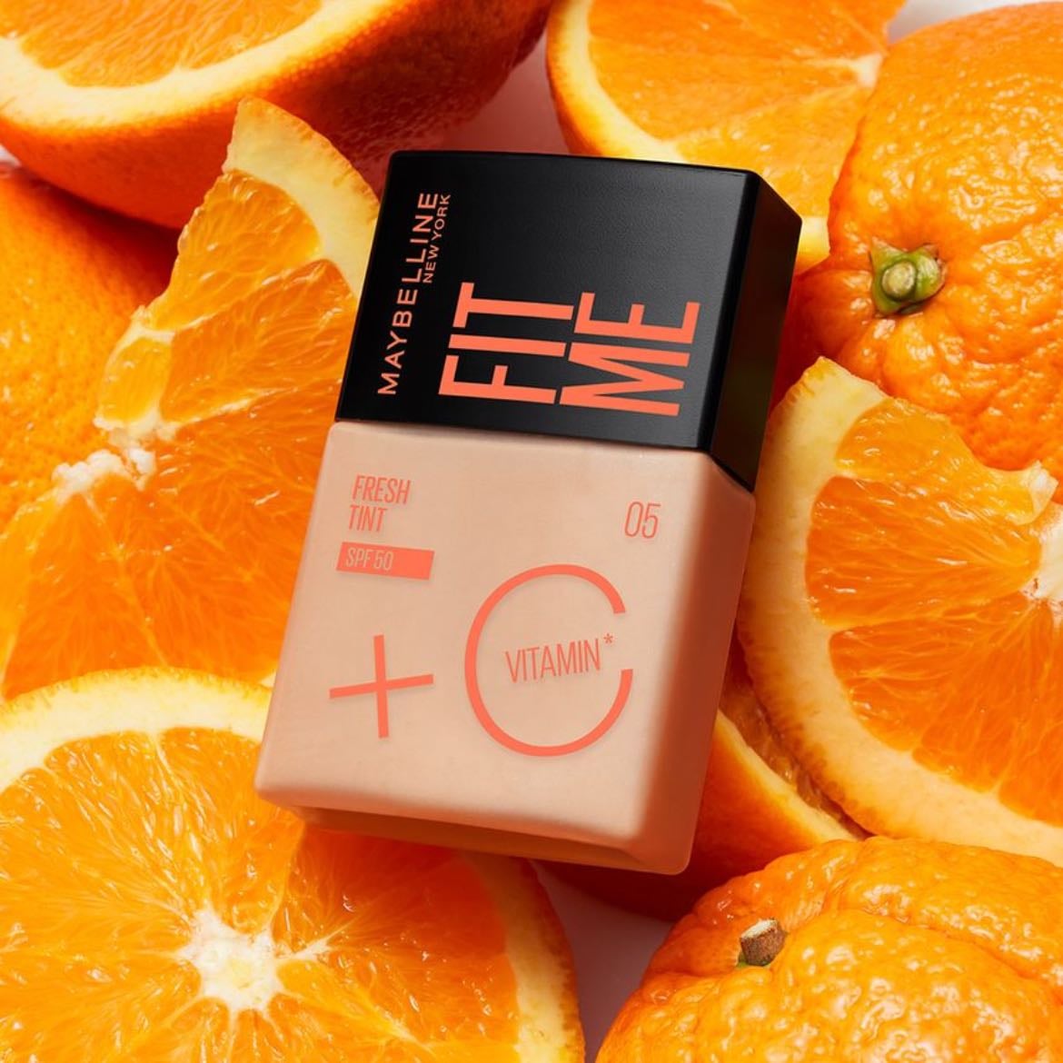 Base de maquillaje Fit Me Fresh Tint, 05 Maybelline NY