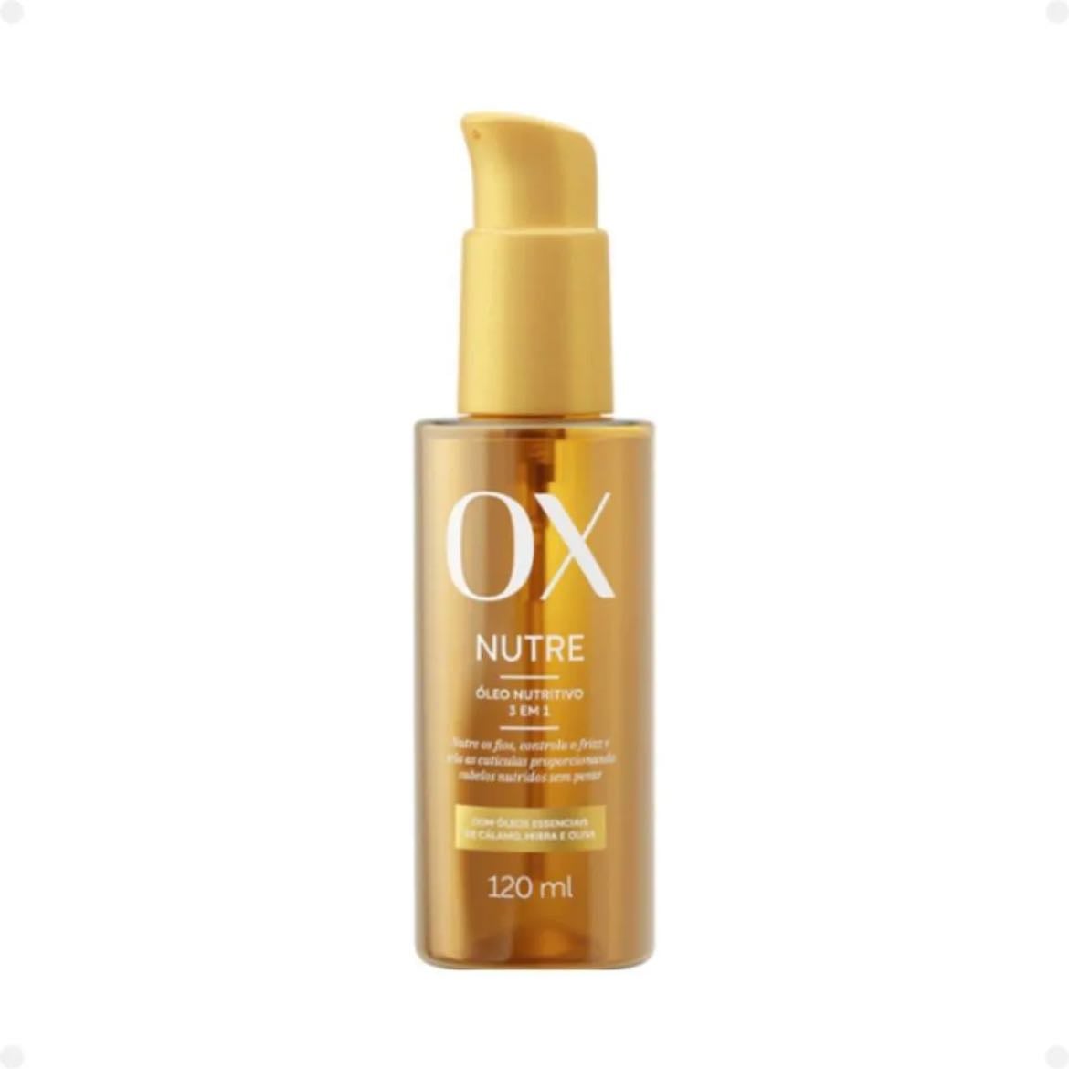 Óleo Nutritivo 3 Em 1 Ox Nutre 120ml - Óleo Nutritivo 3 Em 1 Ox Nutre 120ml