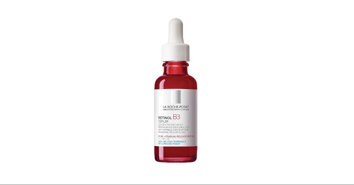 Retinol - La Roche-Posay Retinol B3, Sérum Facial Antirrugas com Vitamina B3, Água Termal e Retinol Puro, Efeito Uniformizador e Restaurador para Todos os Tipos de Pele