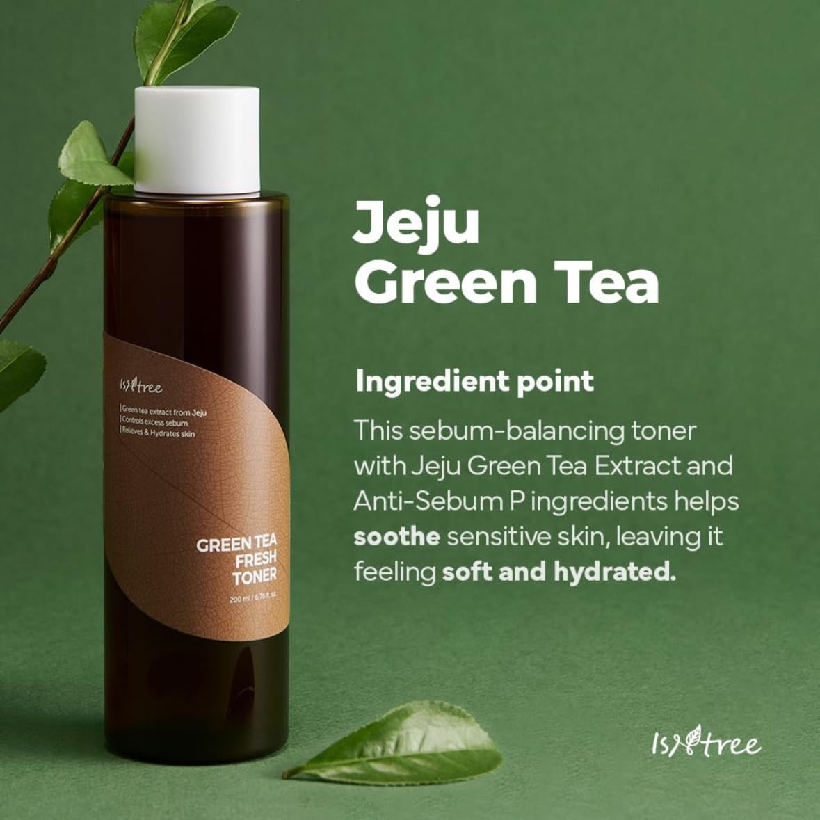 Isntree Green Tea Fresh Toner - water