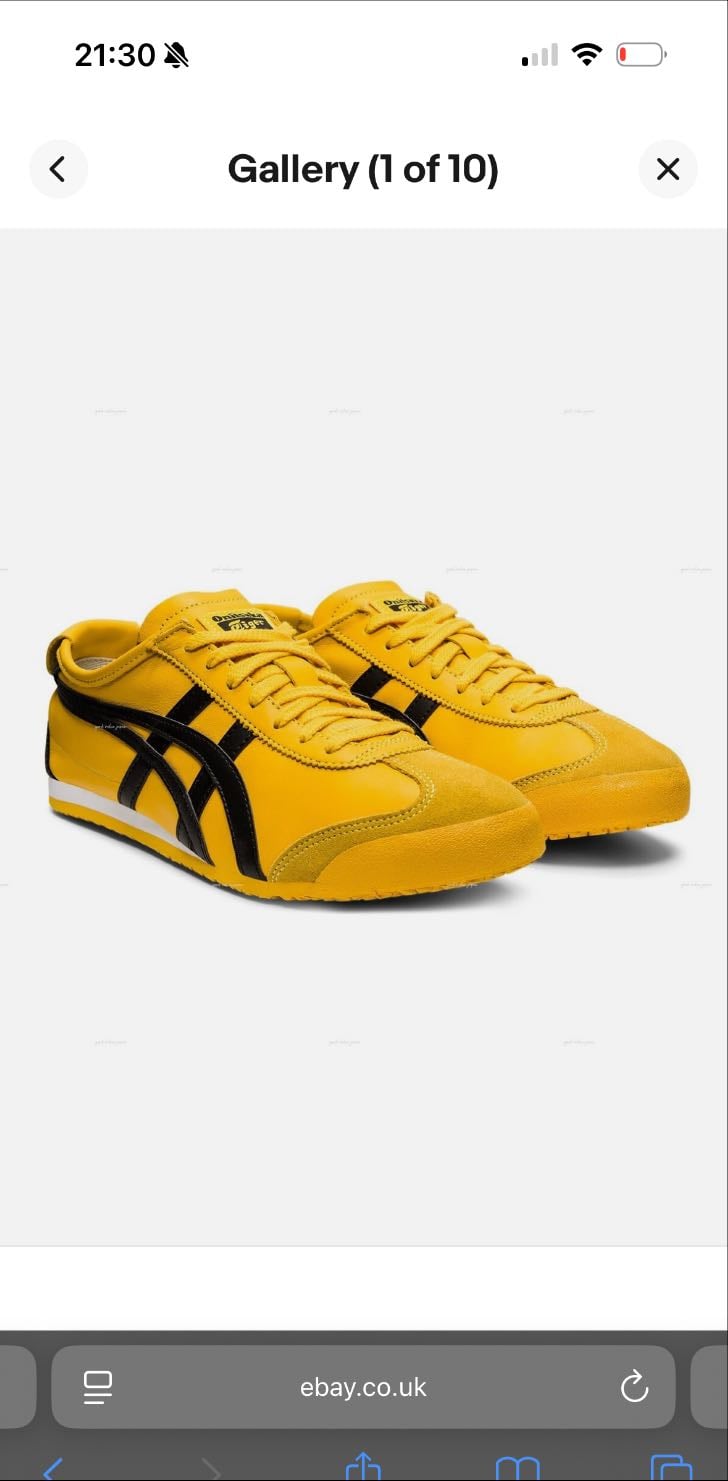 Onitsuka Tiger - Mexico
Yellow and Black