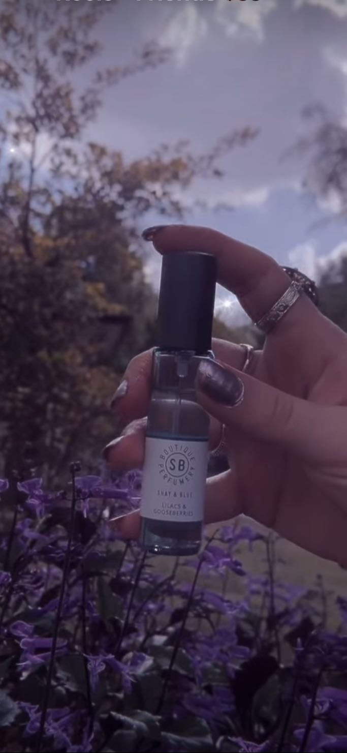 Shay and Blue Perfume - Lilacs and Gooseberries
10ml
£25