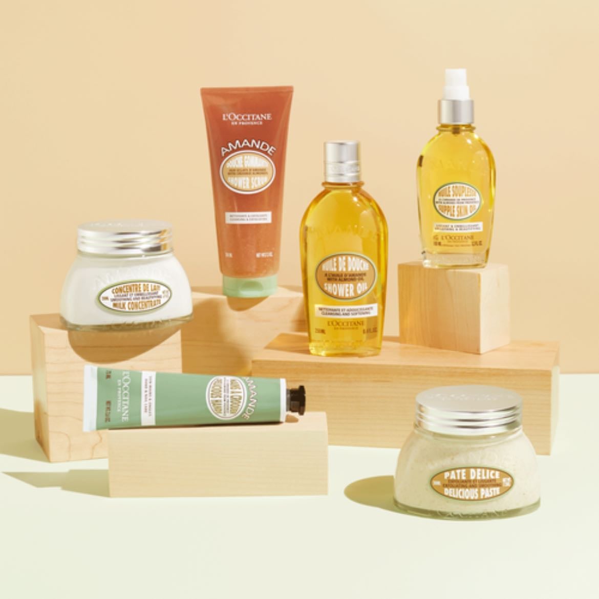 Loccitane almond collection