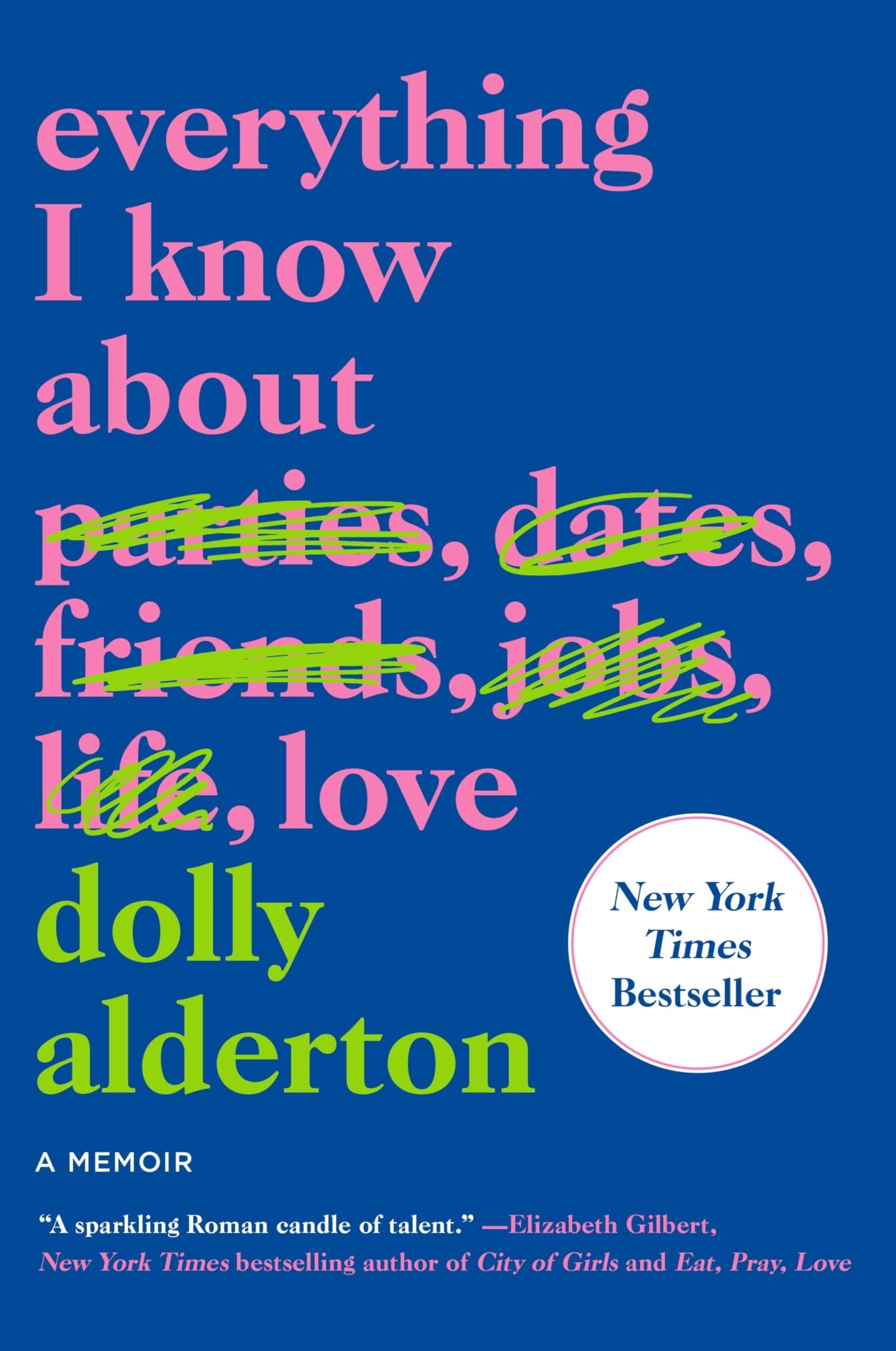 Everything I Know About Love: A Memoir - Dolly Alderton · 2021