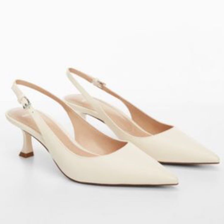 Mango kitten heels