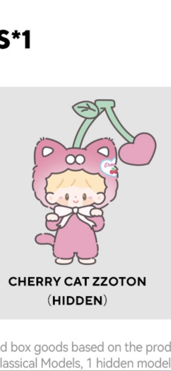 Cherry Cat (hidden)* - My Little Cat Fruit Party Series