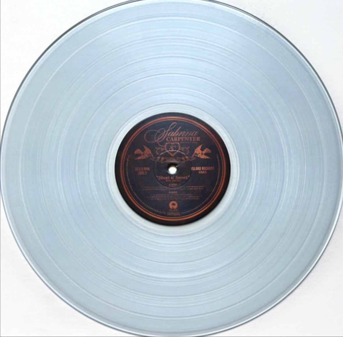 Short n Sweet - Clear pressing