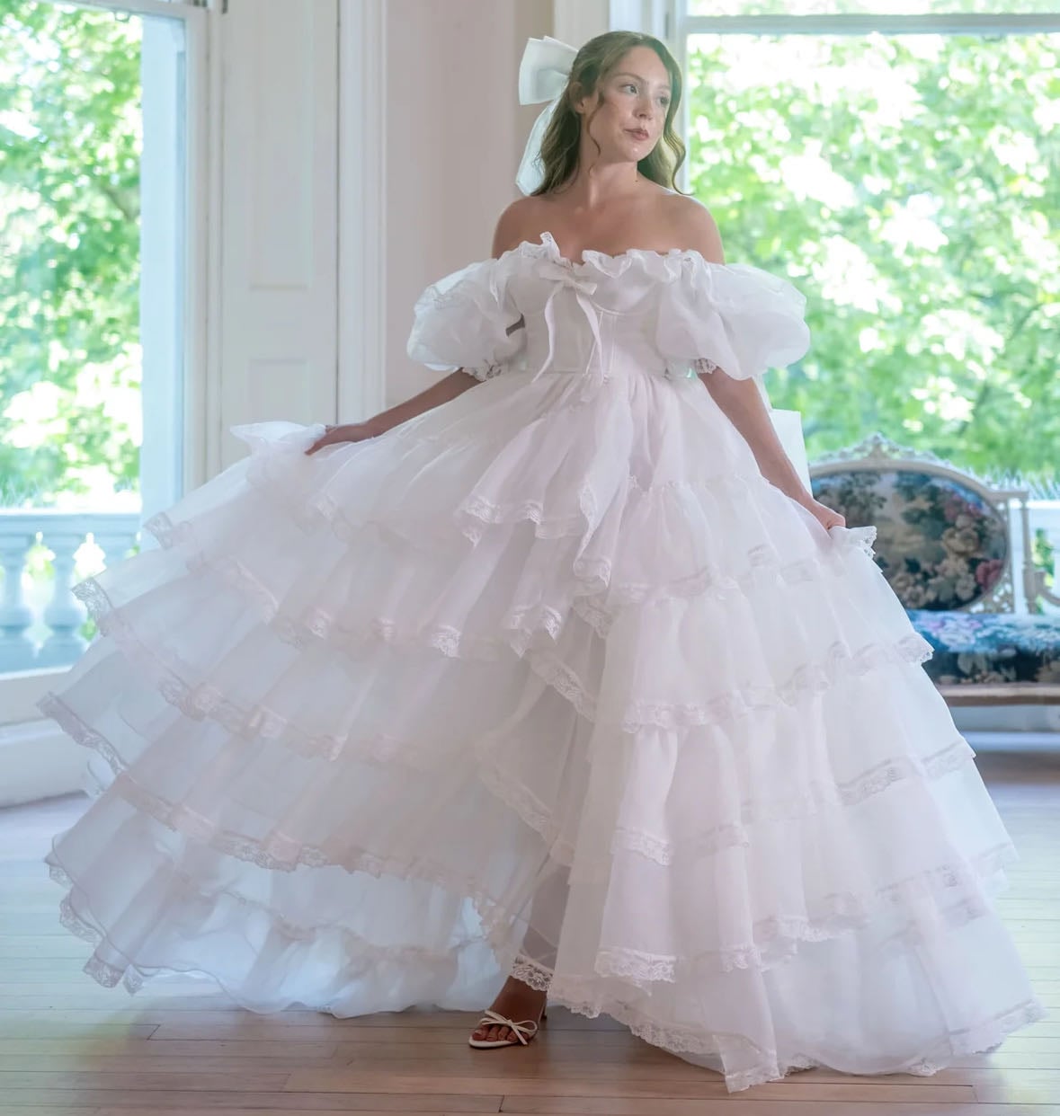 Crème Chantilly Ingénue Gown - Fanciful Doll