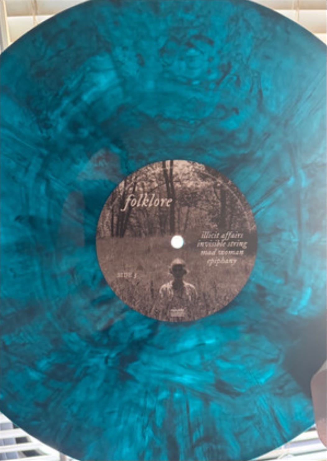 folklore - Teal “In the Weeds” pressing
