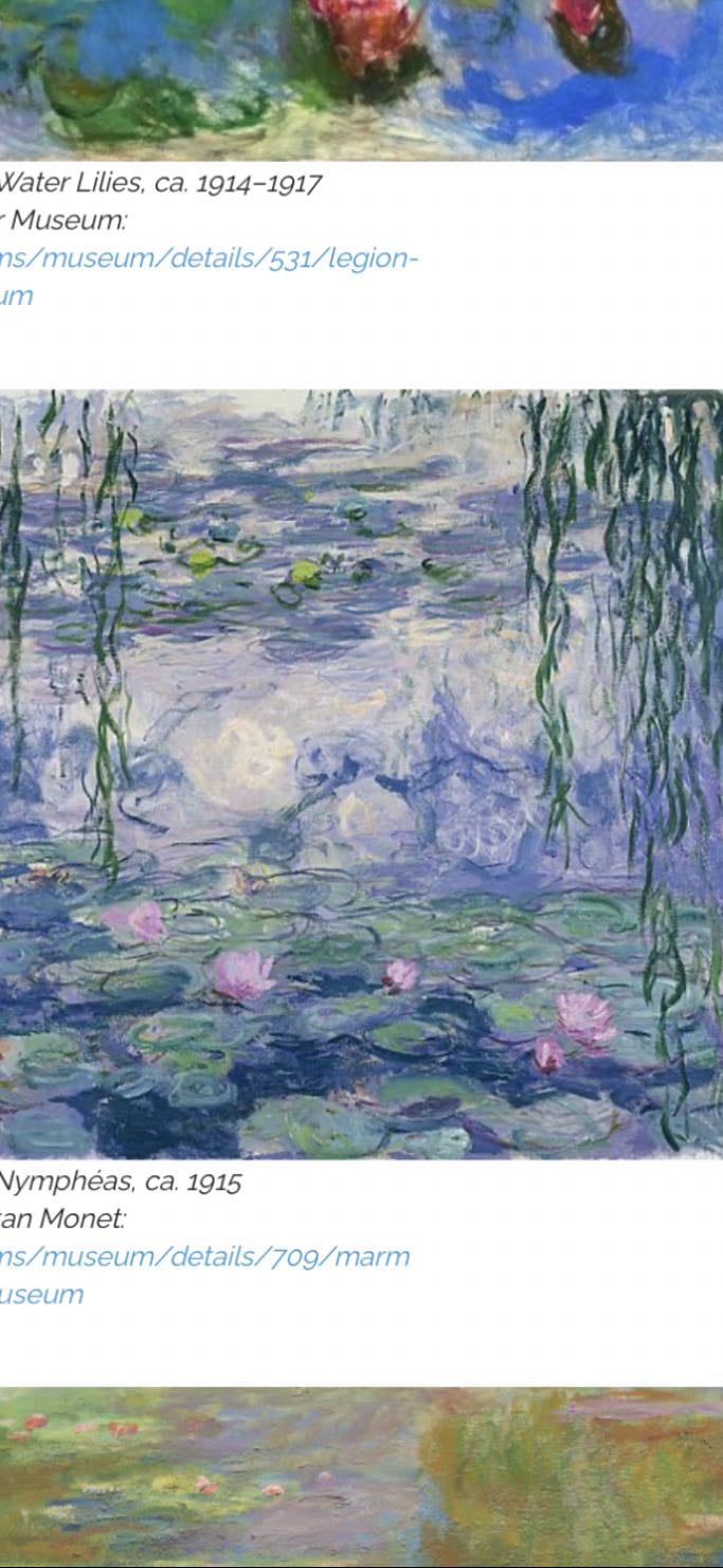 Nymphéas - Claude Monet