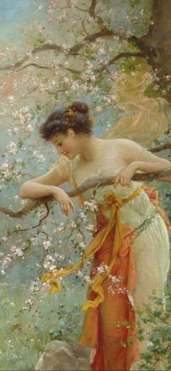 Spring Beauty - Hans Zatzka