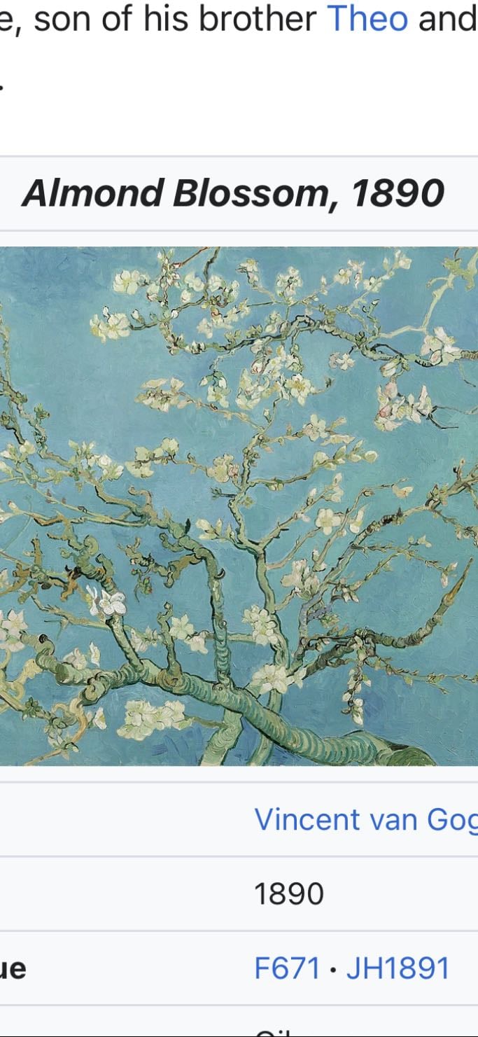 Almond Blossom - Vincent Van Gogh