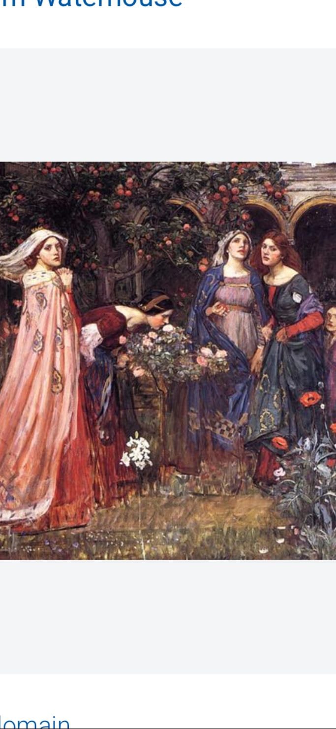 The Enchanted Garden - John William Waterhouse