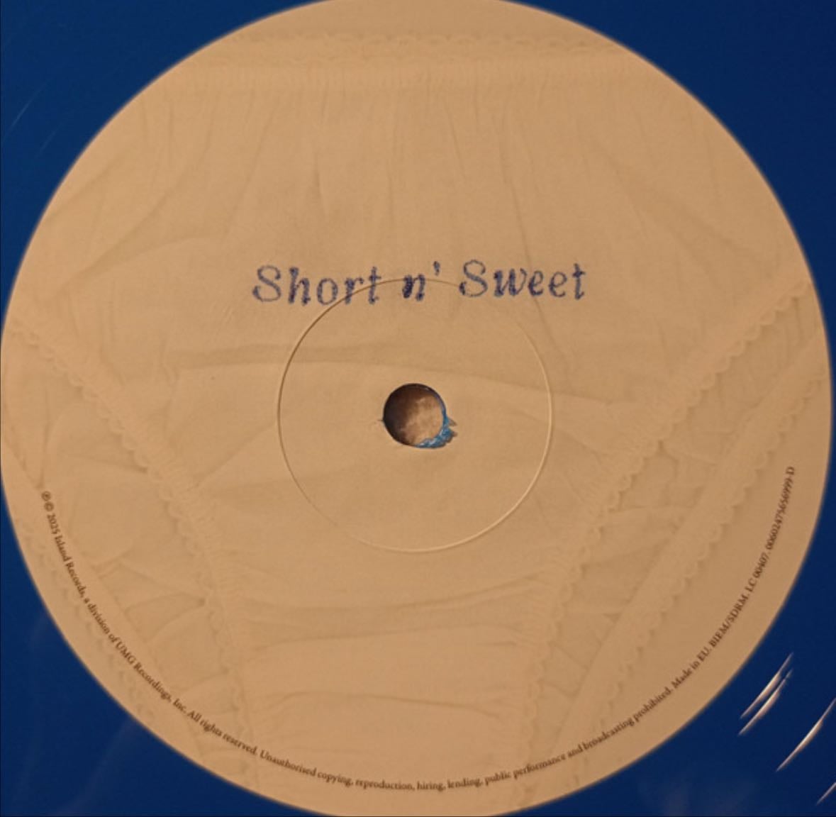 Short n Sweet (Deluxe) - Blue opaque pressing