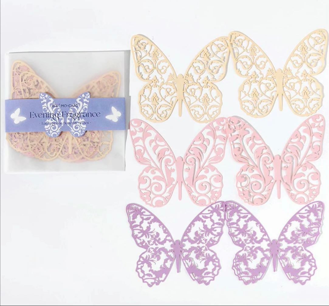 Die-Cut Butterflies Decorative Paper Set - Kawaii Pen Shop