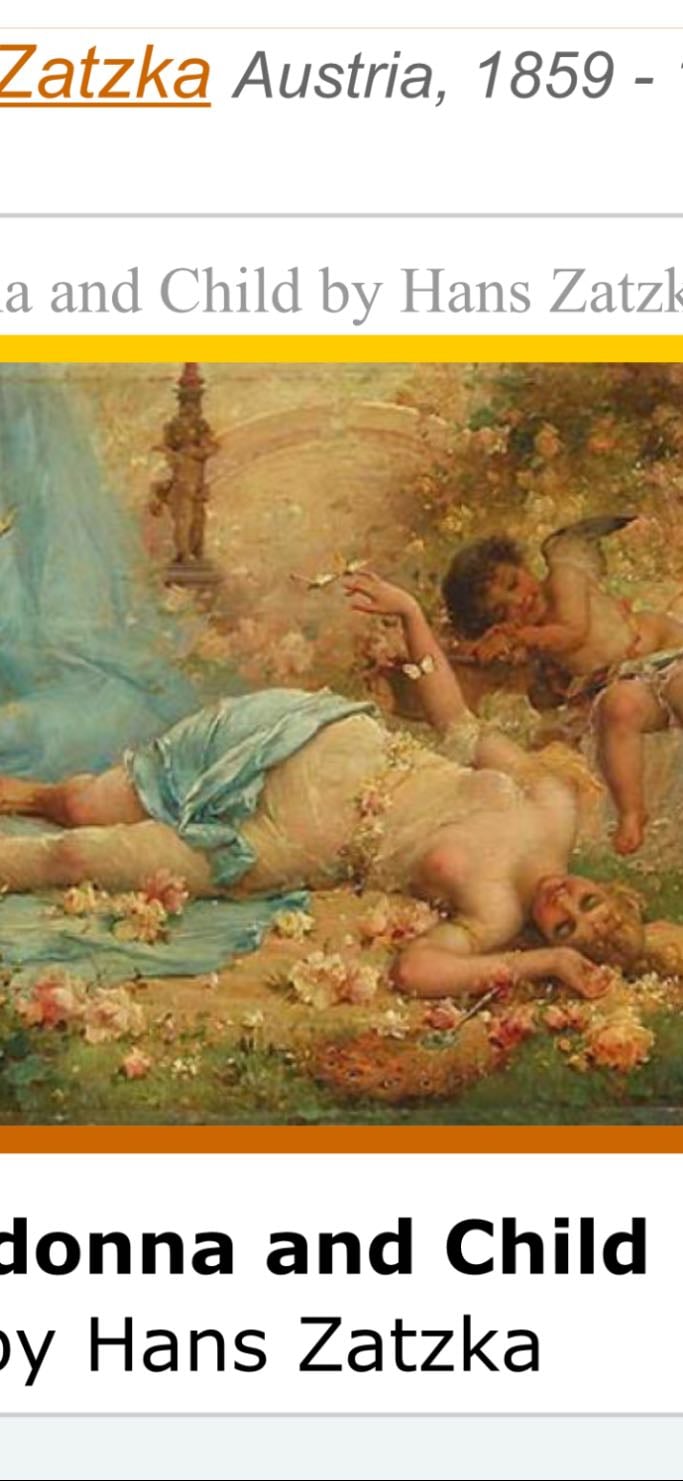 Madonna and Child - Hans Zatzka