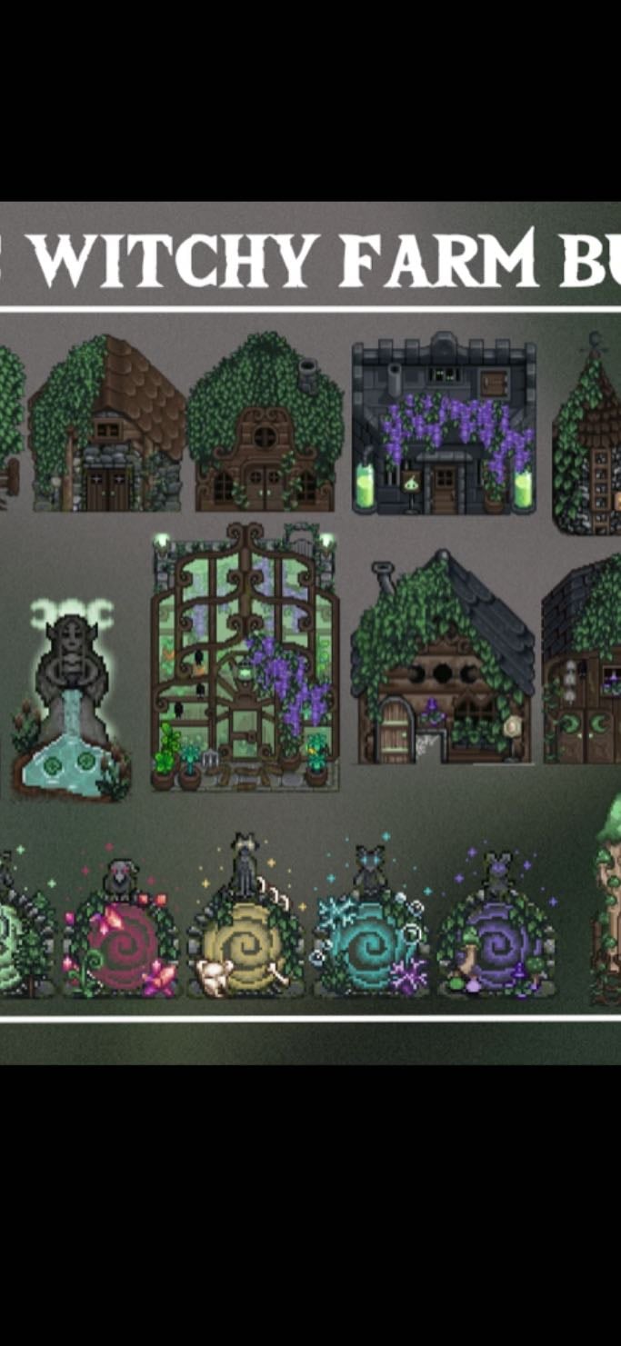 Bog’s Witchy Farm Buildings - BogWyytch