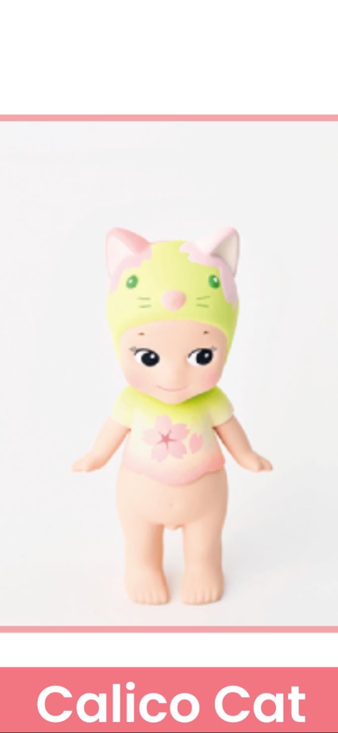 Calico Cat* - Cherry Blossom (Peaceful Spring) Series
