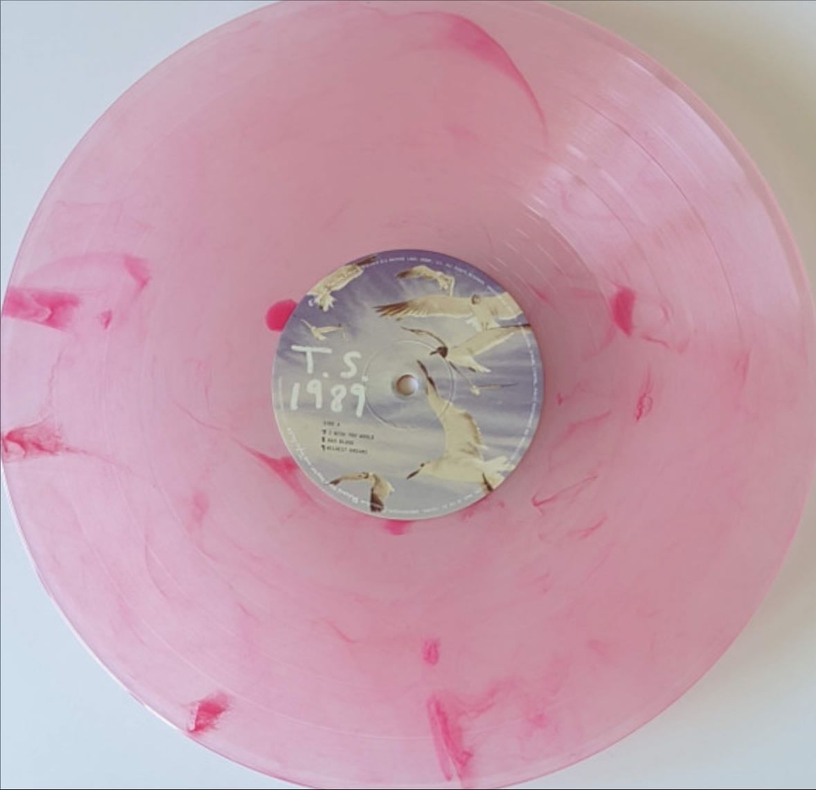 1989 - Pink transparent pressing