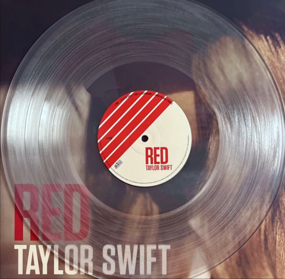 Red - Clear pressing