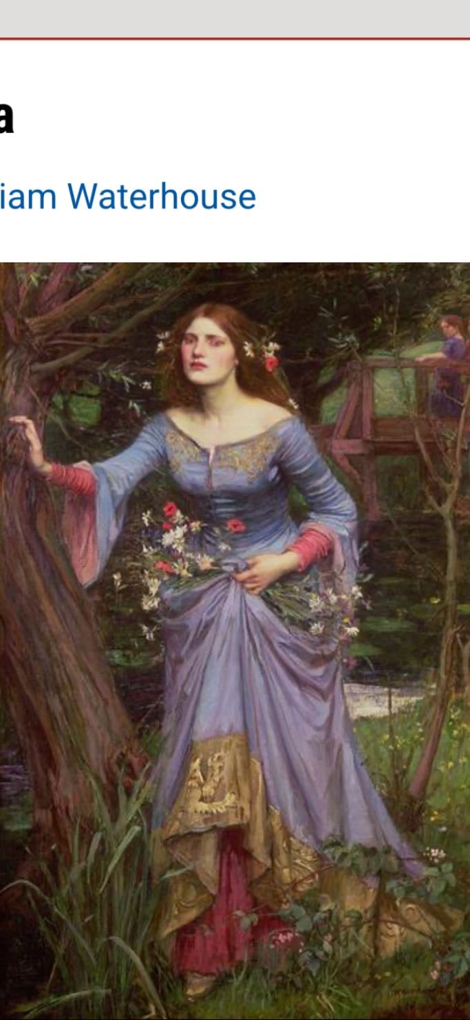 Ophelia - John William Waterhouse