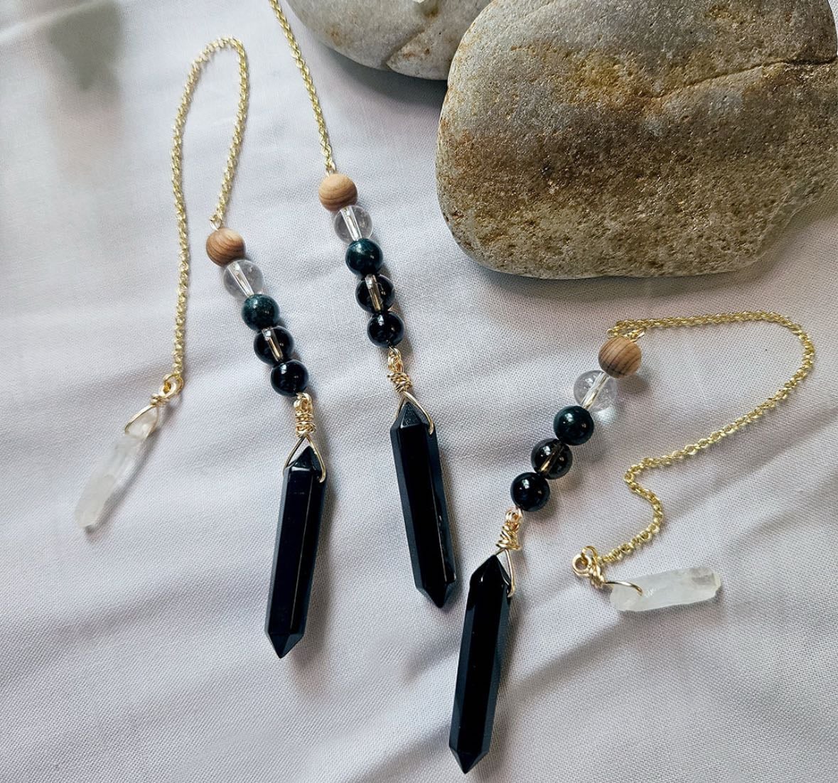 Onyx Pendulum for Protective, Grounding Focus - The Forager’s Daughter