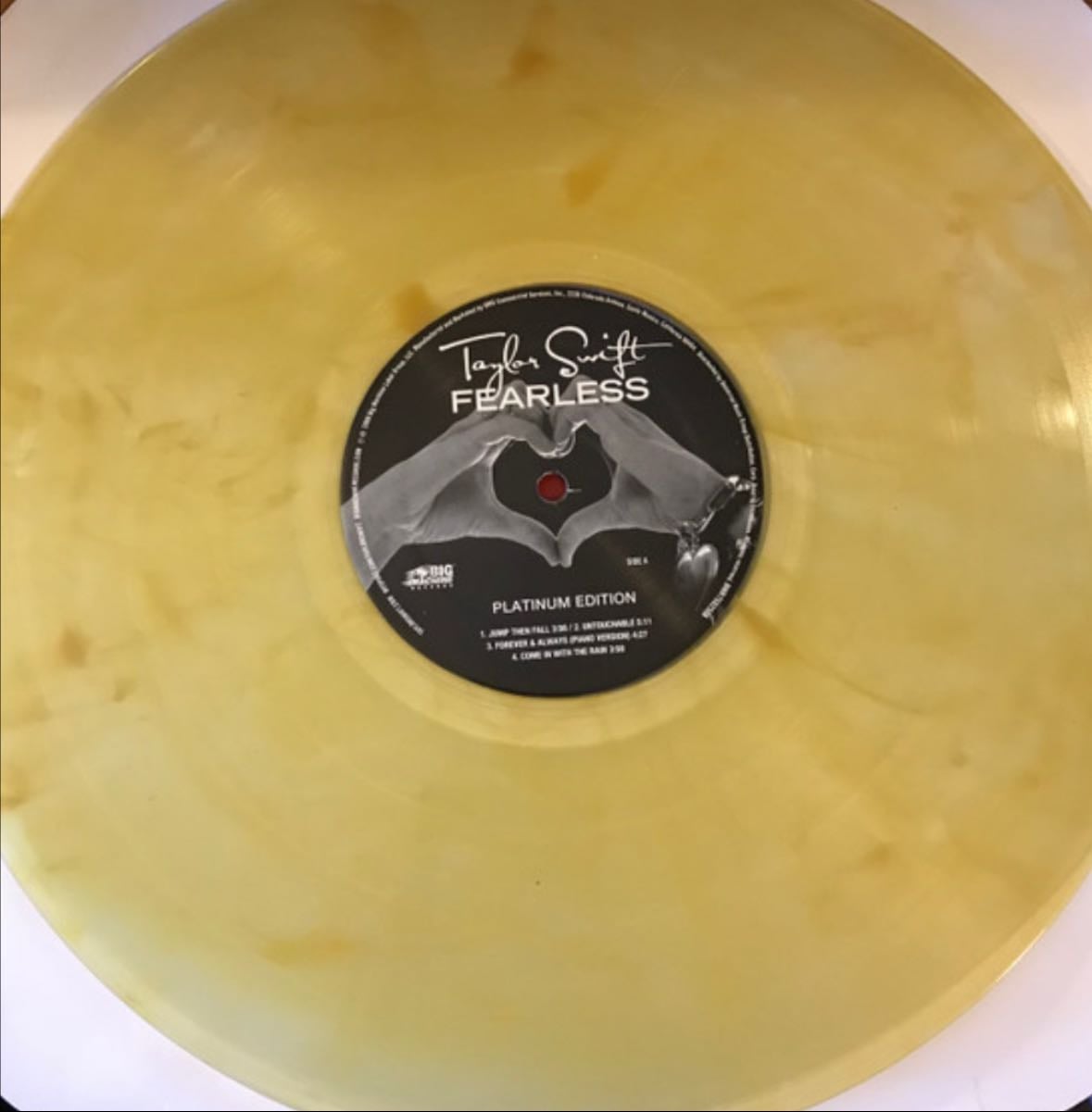 Fearless (Platinum Edition) - Gold transparent pressing