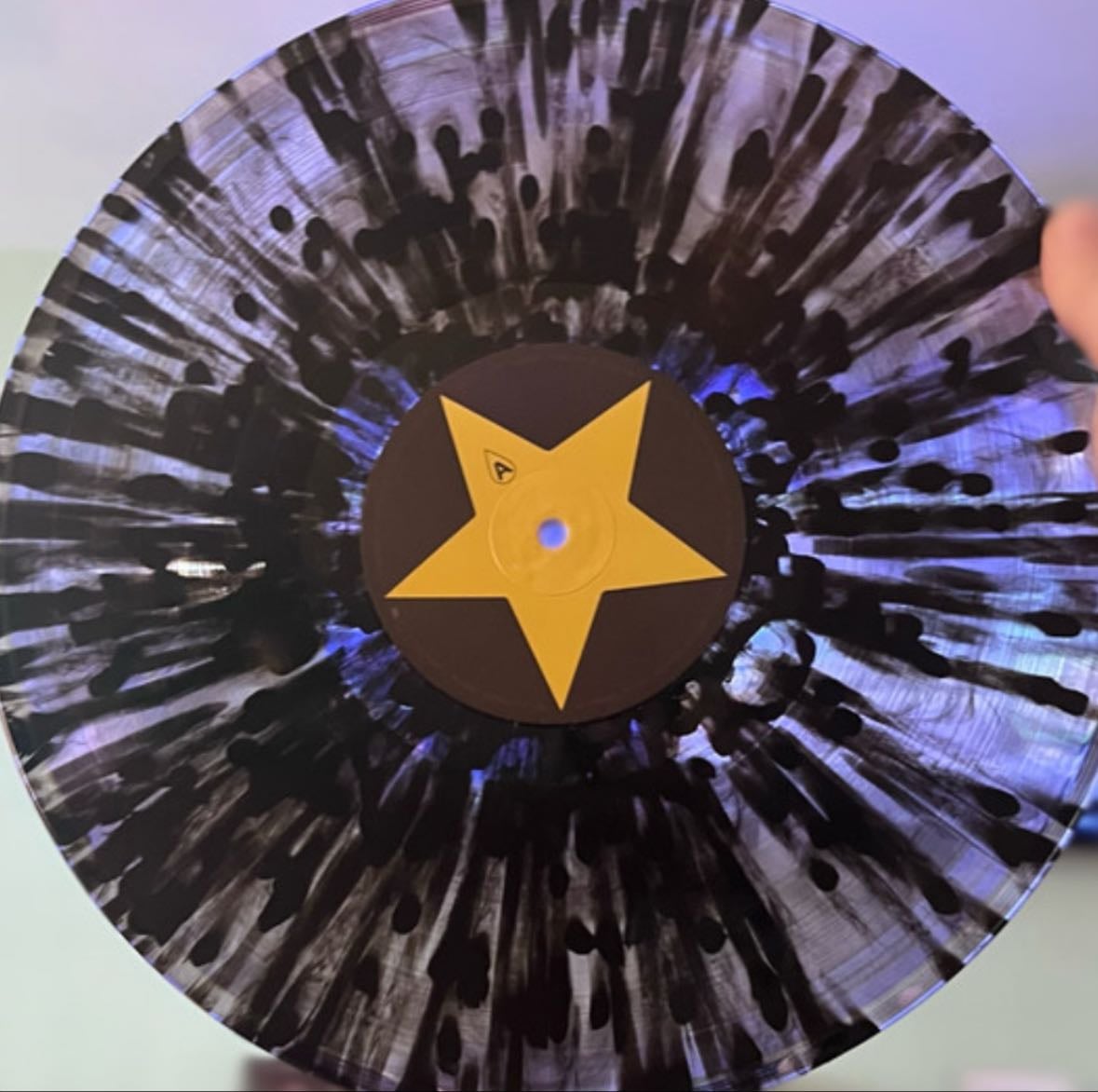 Found Heaven - Oil slick pressing