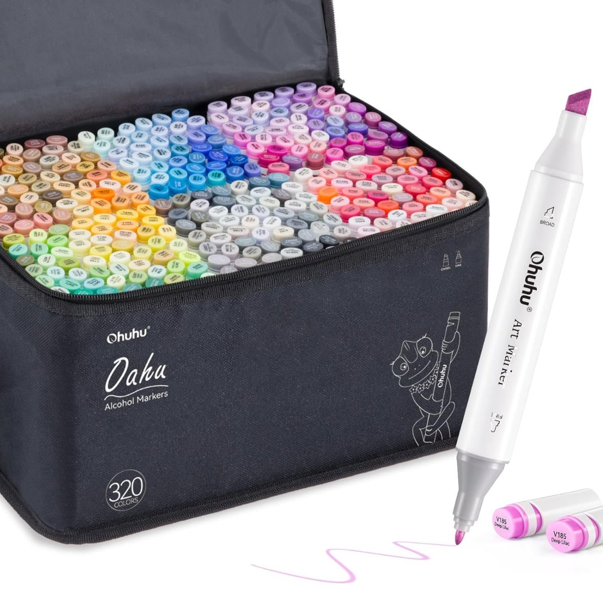 320 pack alcohol markers - Ohuhu