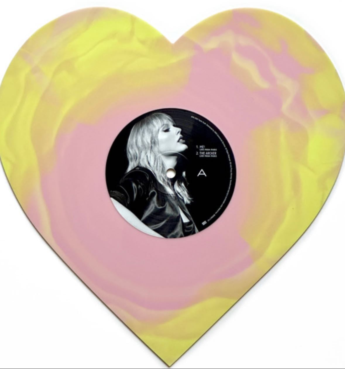 Lover (Live from Paris) - Pink swirl pressing