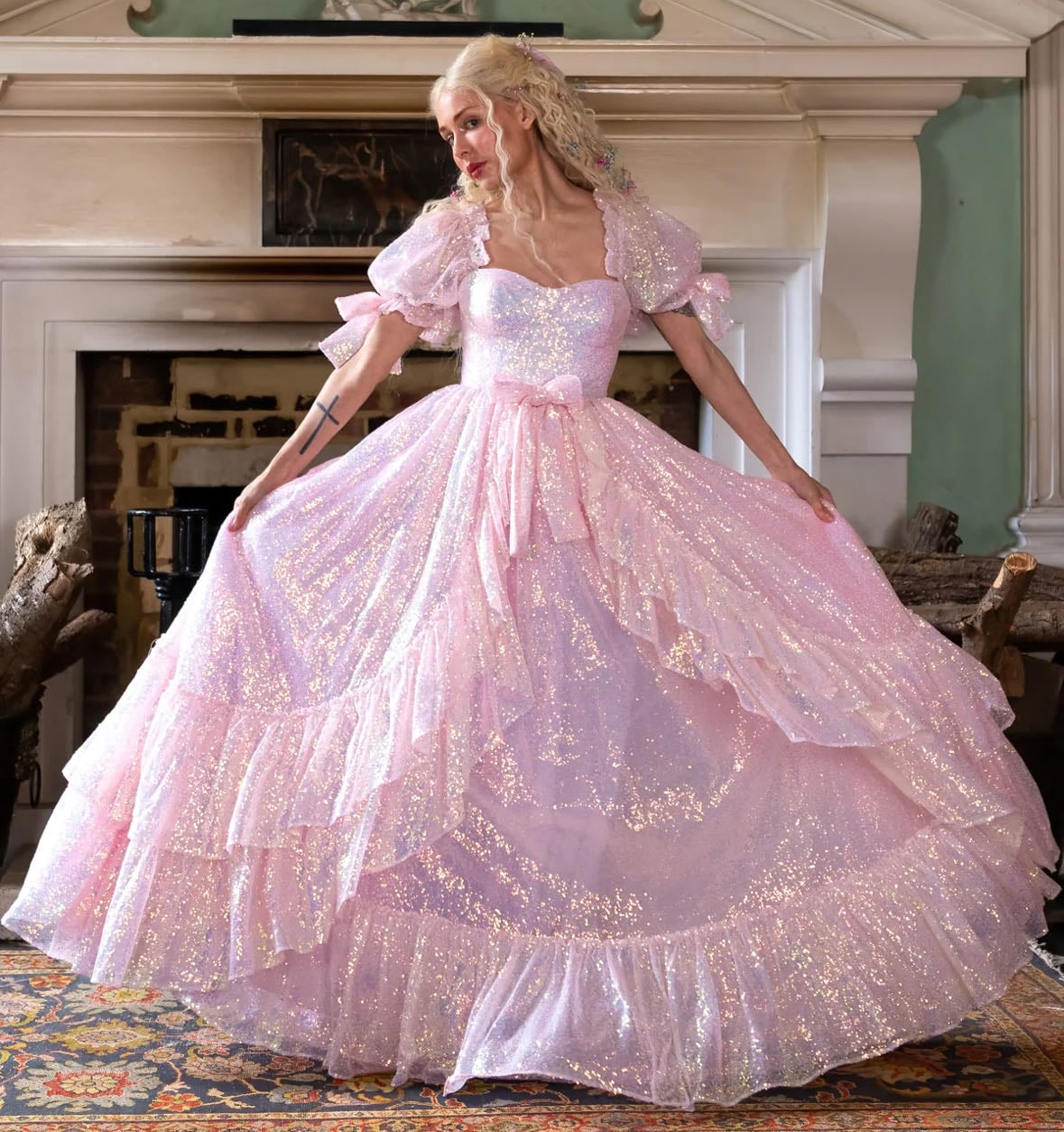 Aphrodite's Kiss Legacy Gown - Fanciful Doll