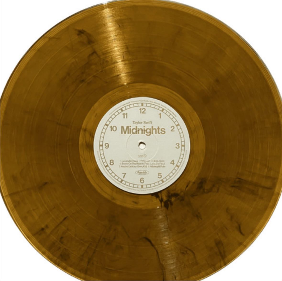 Midnights - Mahogany marbled pressing