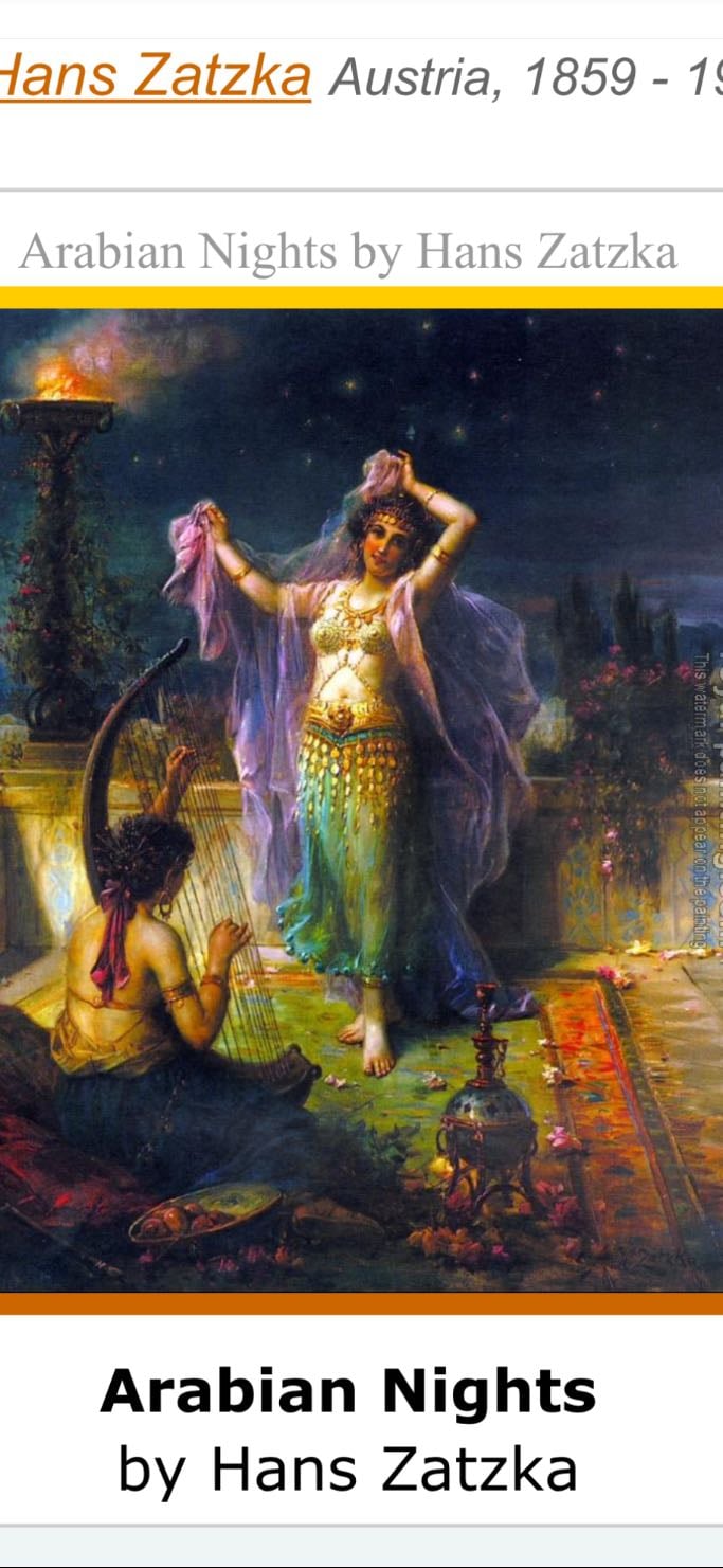 Arabian Nights - Hans Zatzka