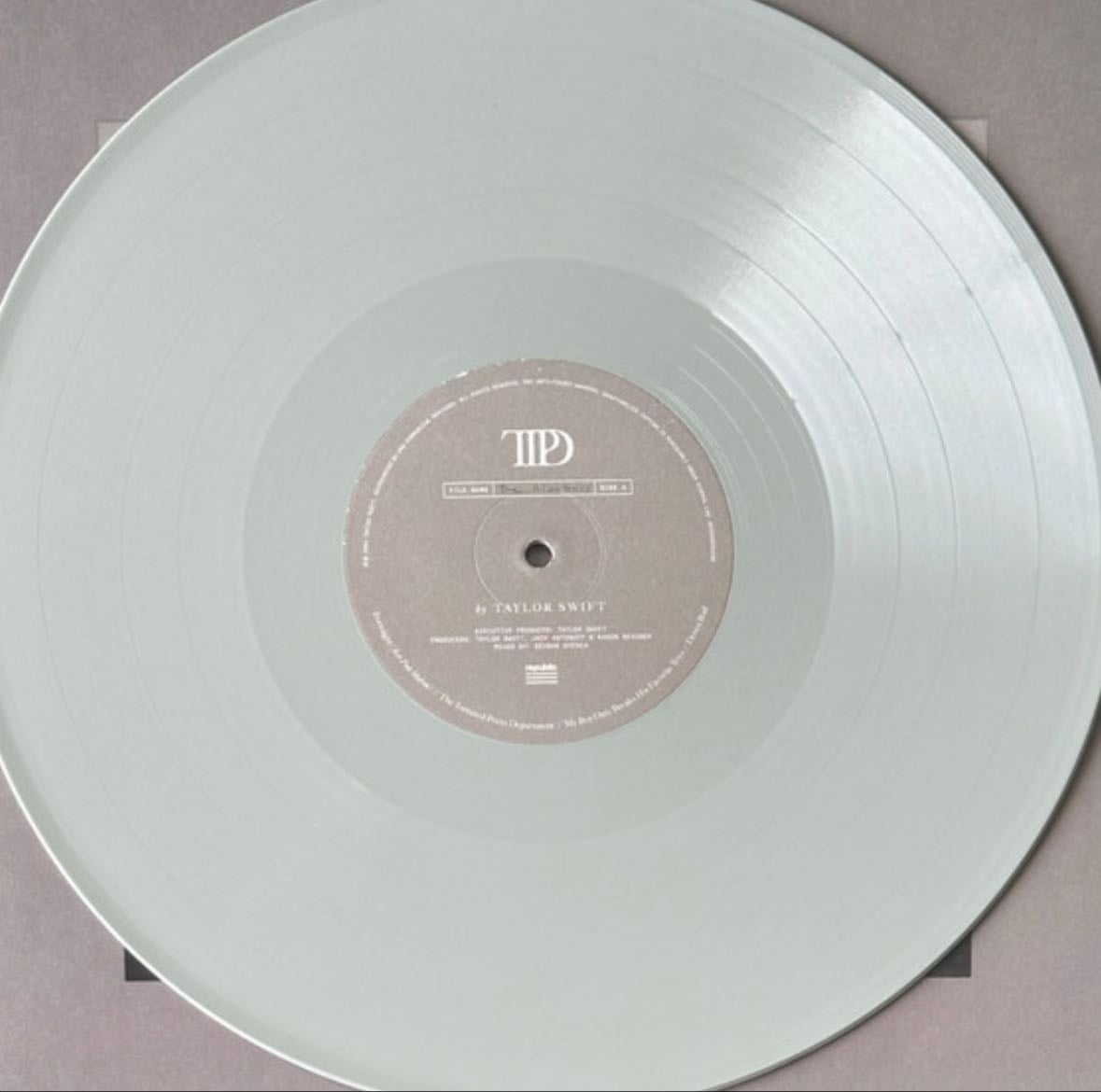 The Tortured Poets Department - Smoke grey “The Albatross” pressing