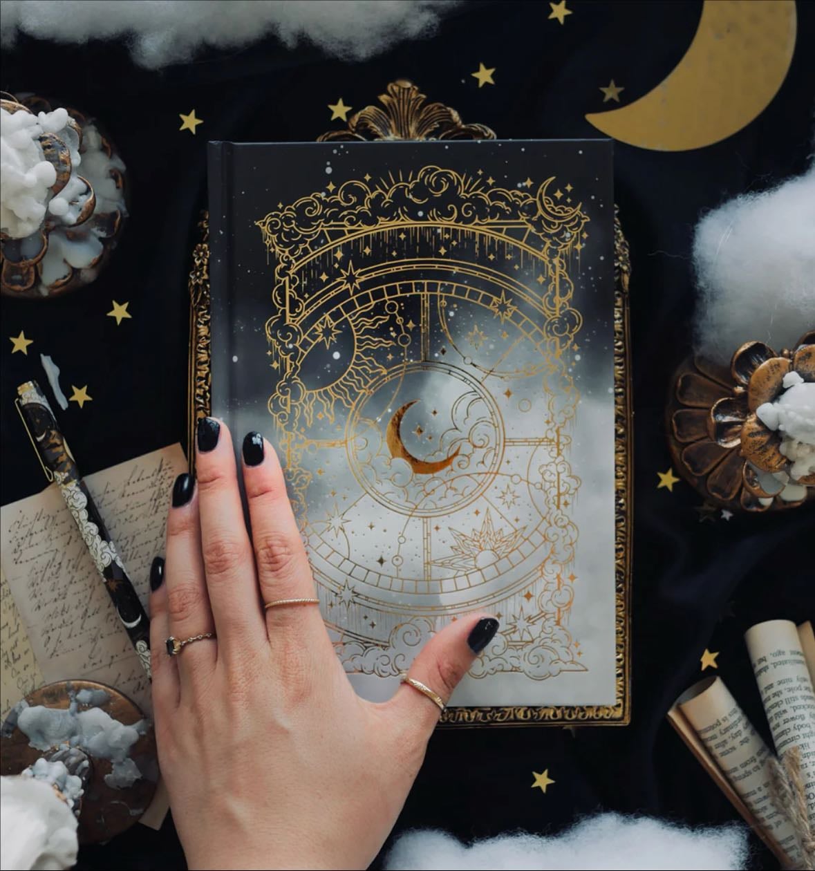 Otherworldly Journal Black - The Quirky Cup Collective