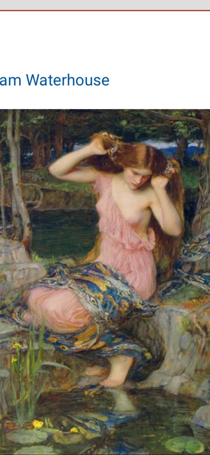 Lamia - John William Waterhouse