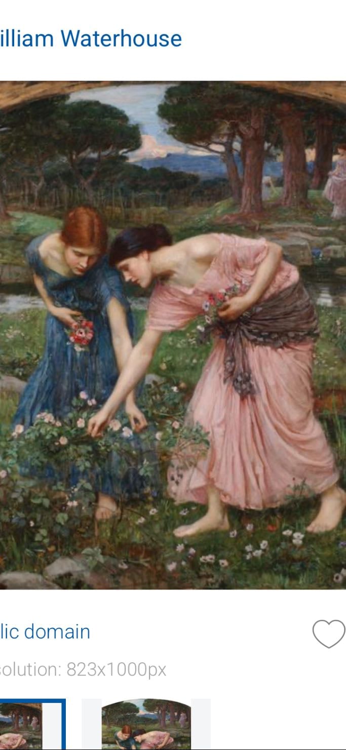 Gather Ye Rosebuds While Ye May - John William Waterhouse