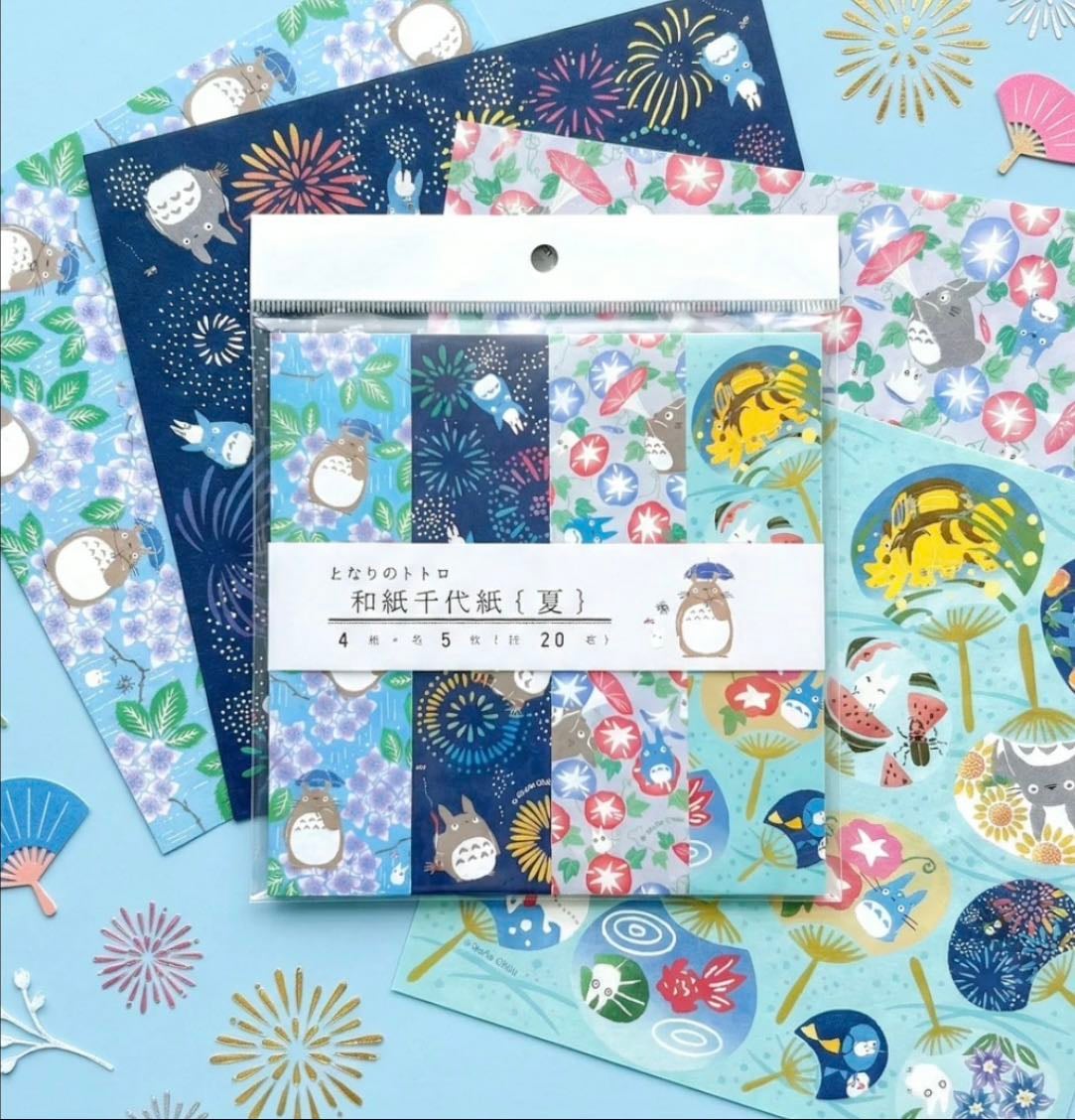 My Neighbor Totoro Washi Paper - Summer - Kawaii Pen Shop