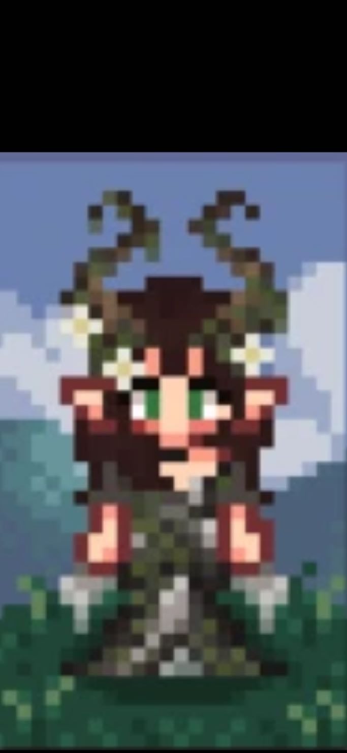 Mossy Witchy Outfits and Horns - b0rszcz