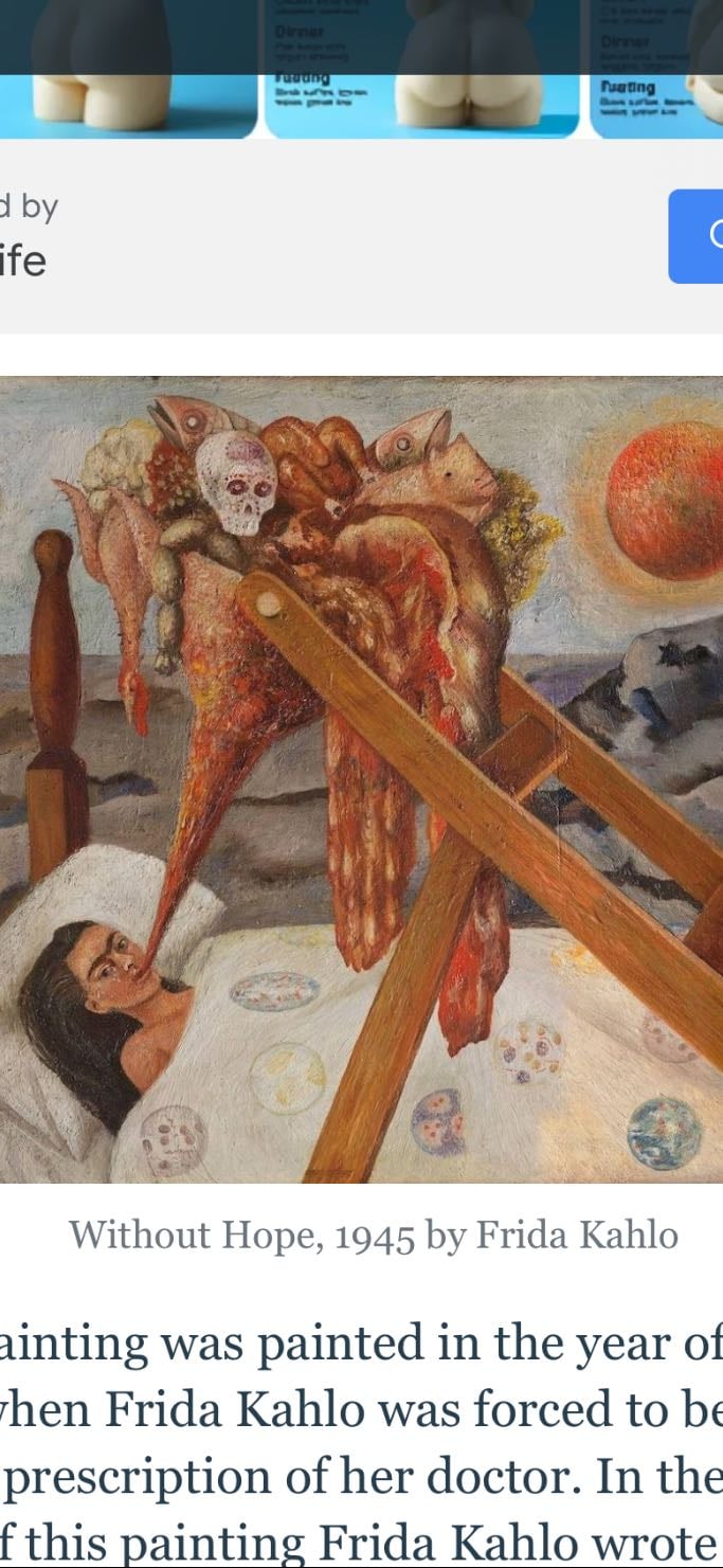 Without Hope - Frida Kahlo