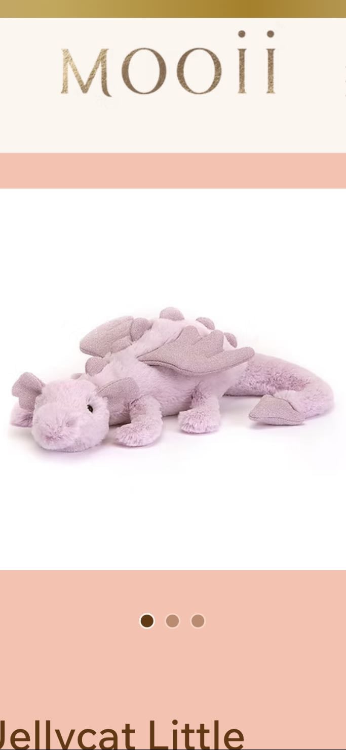 Lavender Dragon - Jellycat