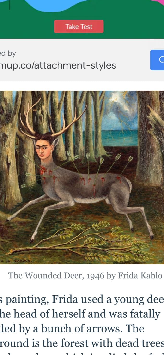 The Wounded Deer - Frida Kahlo