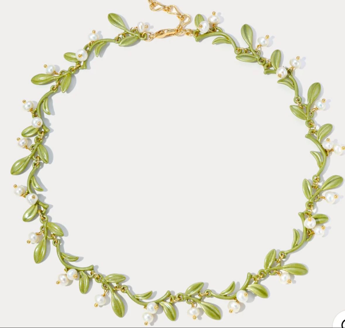 Lily of the valley necklace - Selenichast