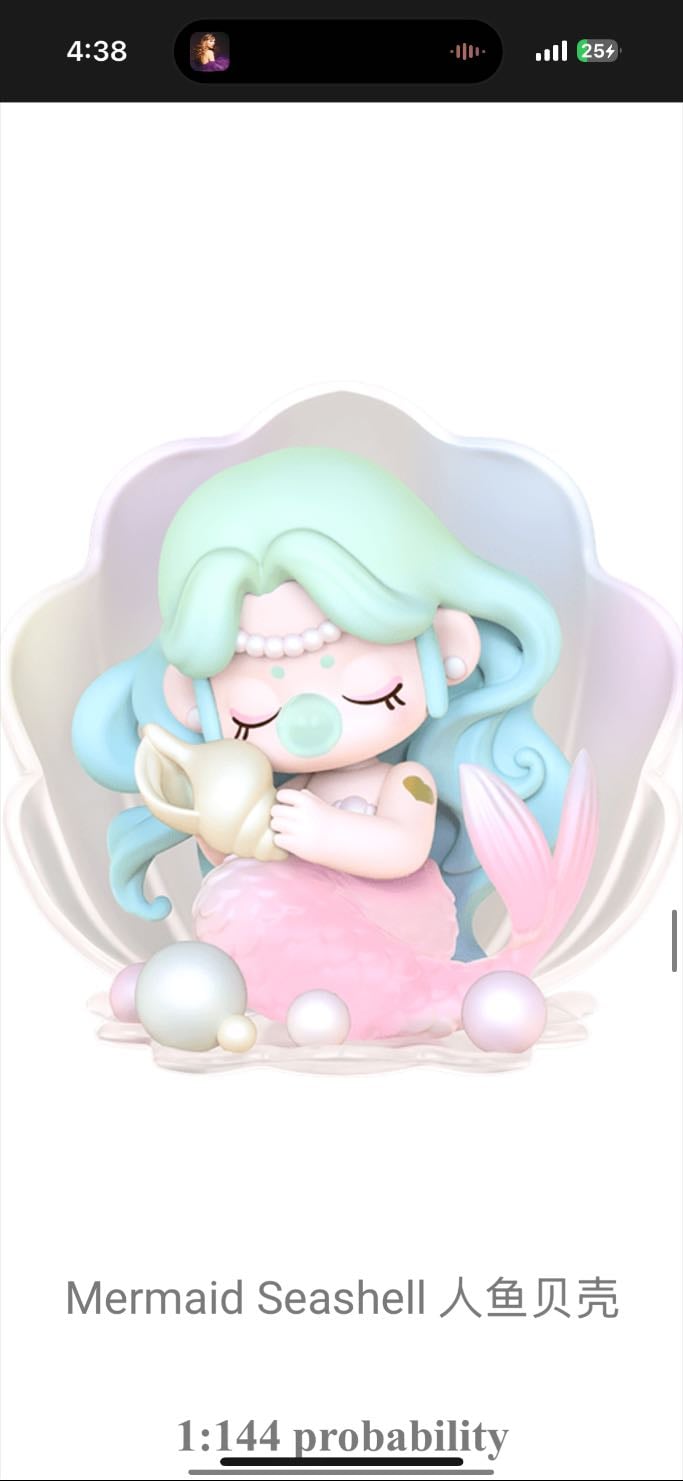 Mermaid Seashell (hidden)* - Museum of Fantasy Series