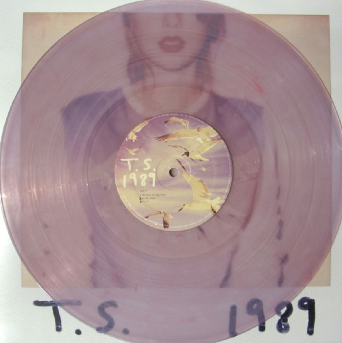 1989 - Pink transparent pressing