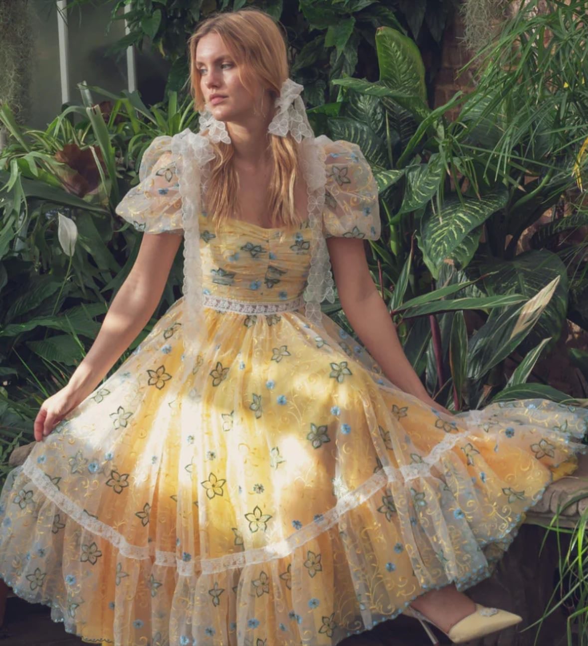 Sunshine Magic Midi Dress - Fairy Tong