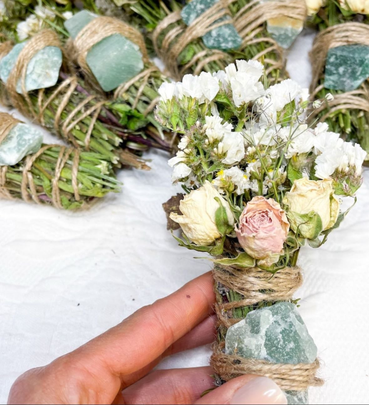 Adventurine smudge stick - CharlieHaze